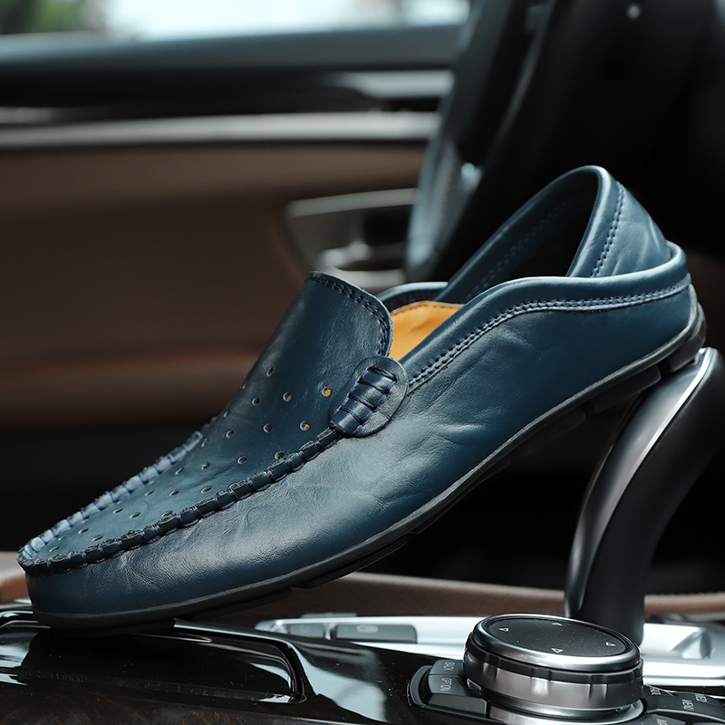 Men's Leather Casual loafers S - огляд і ціна Suede Loafers Men