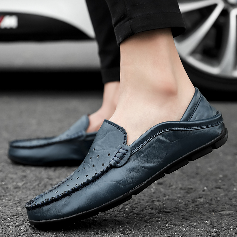 Men's Leather Casual loafers S - огляд і ціна Suede Loafers Men