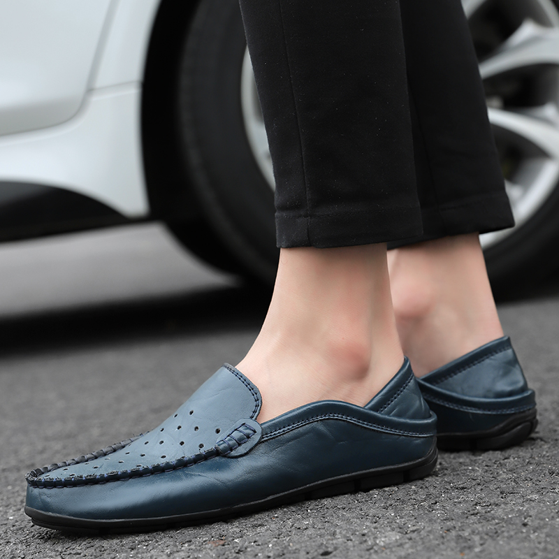 Men's Leather Casual loafers S - огляд і ціна Suede Loafers Men