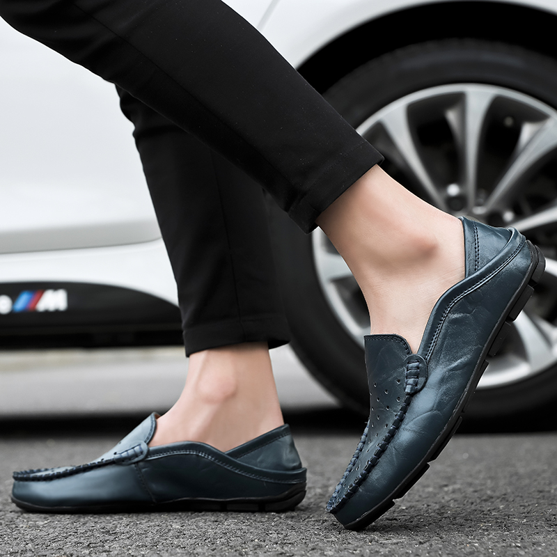 Men's Leather Casual loafers S - огляд і ціна Suede Loafers Men