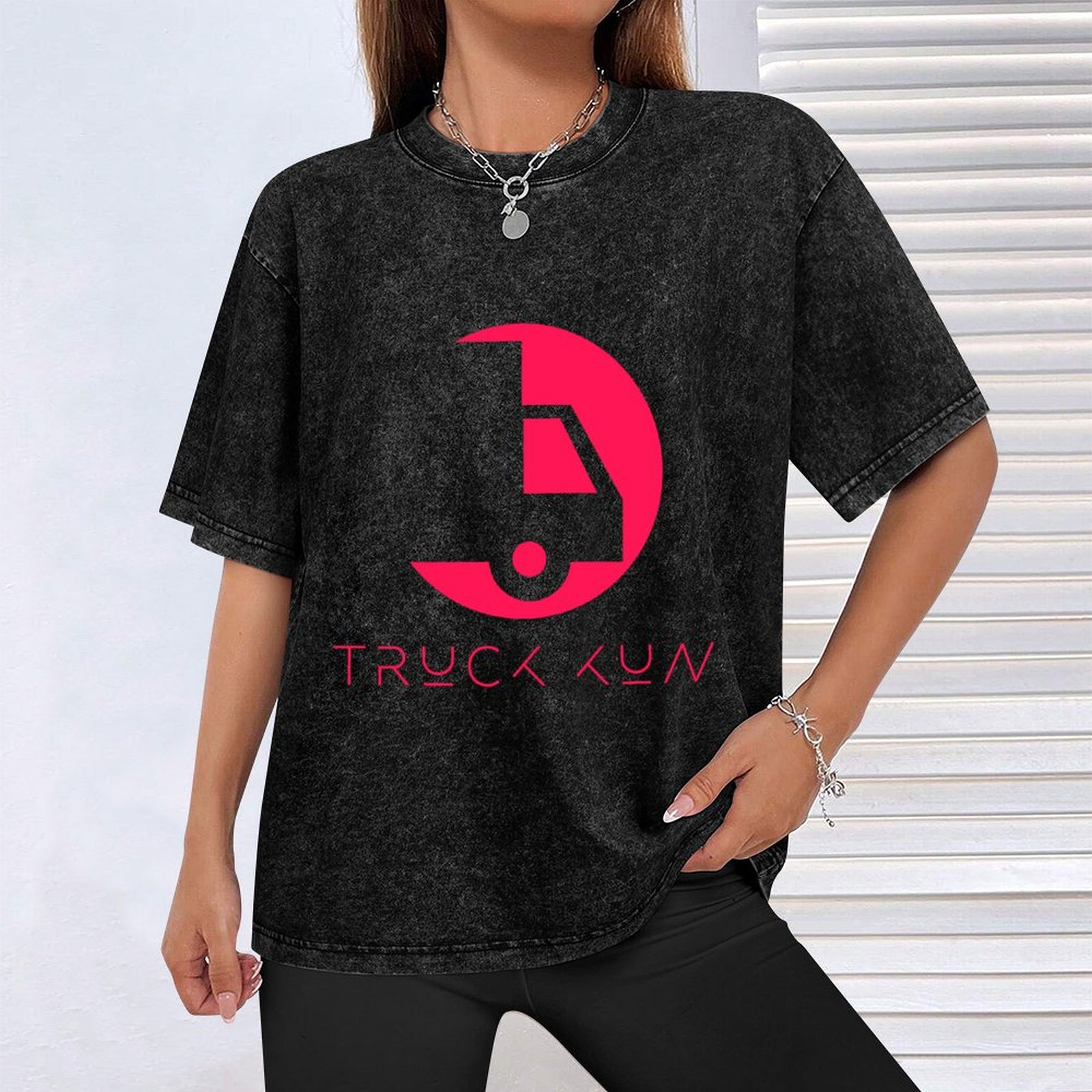 Truck Kun Pink T-Shirt Fashion - огляд і ціна Men'S Fashion Pink Shirt