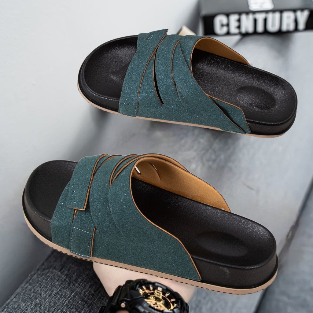 Men Luxury Mesh Slides Summer  - огляд і ціна Men'S Fashion Loafers Shoes