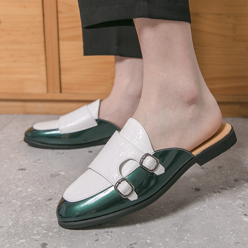 Man Half Slipper Shoes For Men - огляд і ціна Men'S Fashion Loafers Shoes