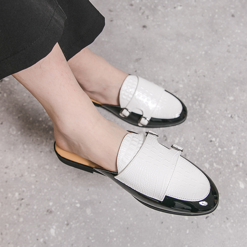 Man Half Slipper Shoes For Men - огляд і ціна Men'S Fashion Loafers Shoes