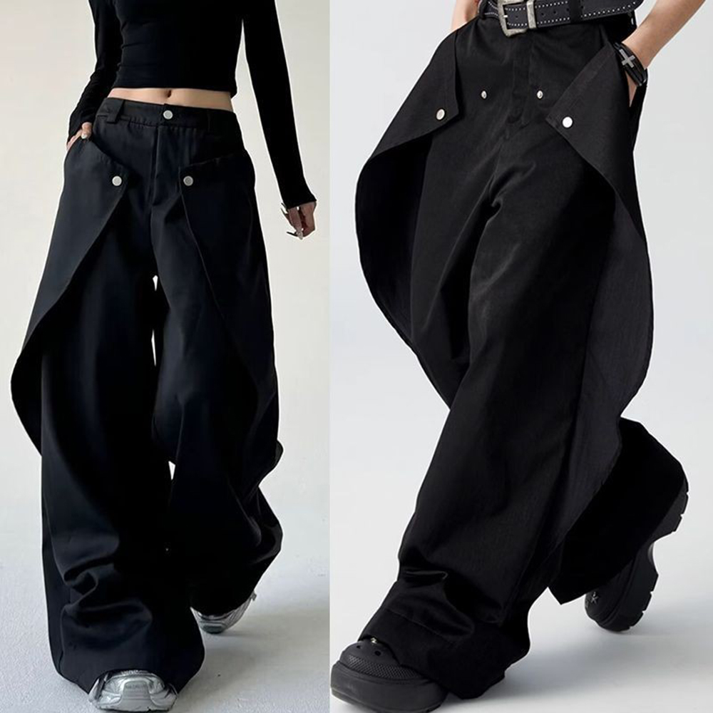 Mens Trousers Stitching Double - огляд і ціна Men'S Fashion Pants 2025